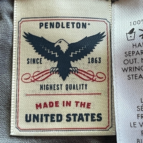 Pendleton Soft Jersey Ruched Turtleneck Long Sleeve Tee - Picture 6 of 6